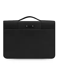 FILOFAX | Folio en microfibre avec fermeture éclair et poignée | Noir