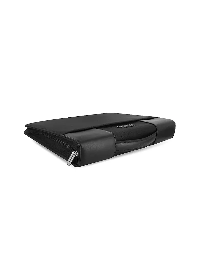 FILOFAX | Folio en microfibre avec fermeture éclair et poignée | schwarz