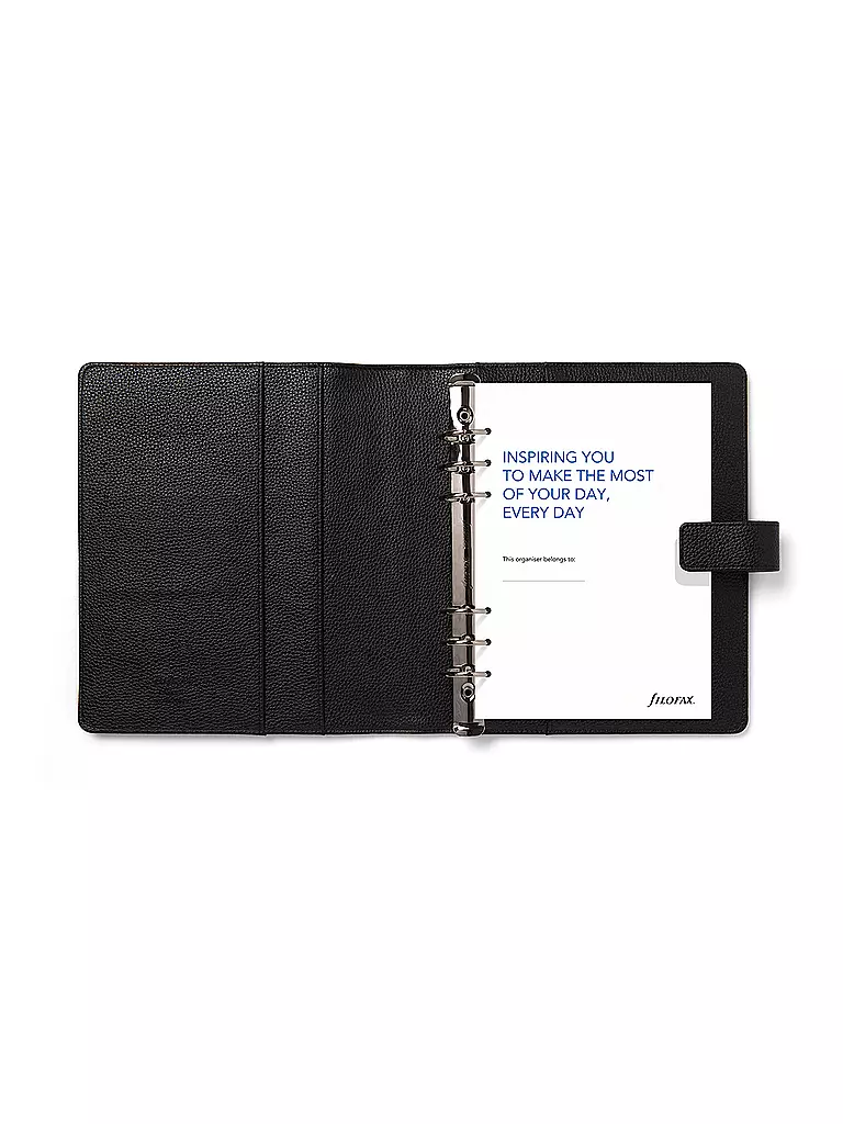FILOFAX | Organiseur Camden A5 Noir | 