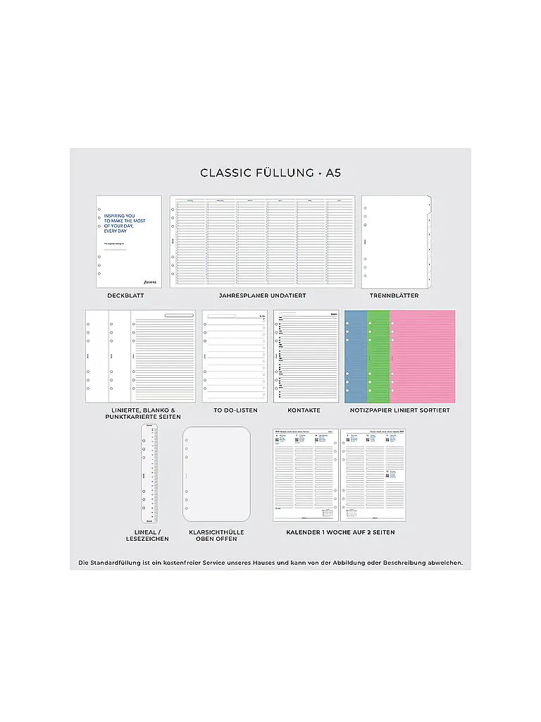 FILOFAX | Organiseur Domino Soft A5 Rose | pink