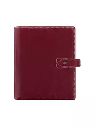 FILOFAX | Organiseur Malden A5 Bourgogne | Rouge foncé