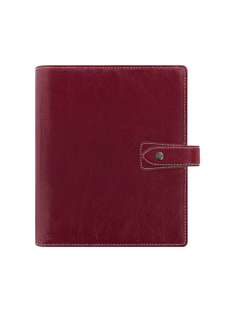 FILOFAX | Organiseur Malden A5 Bourgogne | Rouge foncé
