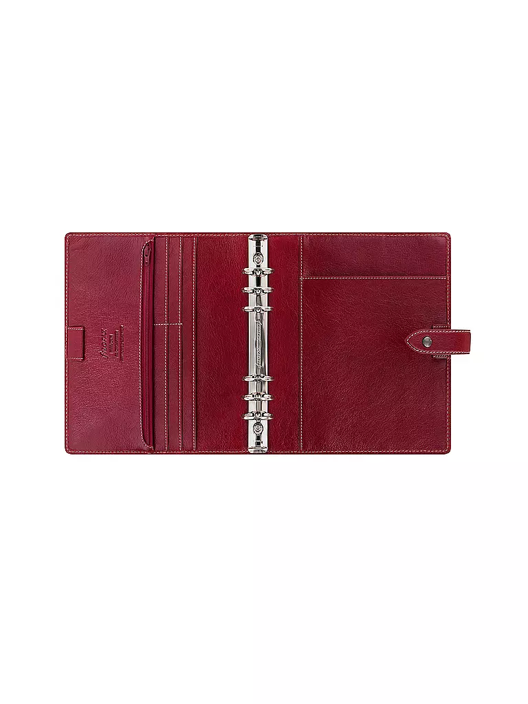 FILOFAX | Organiseur Malden A5 Bourgogne | Rouge foncé