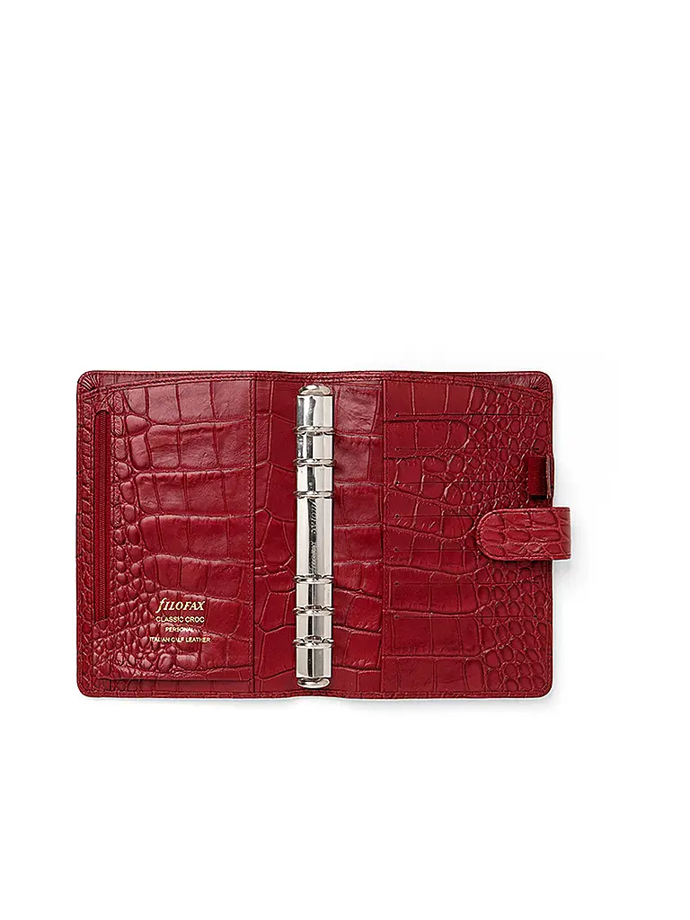 FILOFAX | Organiseur personnel CLASSIC CROC Cherry | rot
