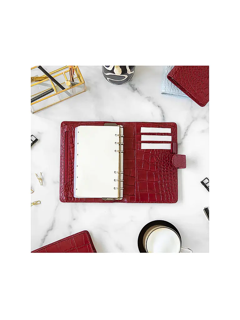 FILOFAX | Organiseur personnel CLASSIC CROC Cherry | rot