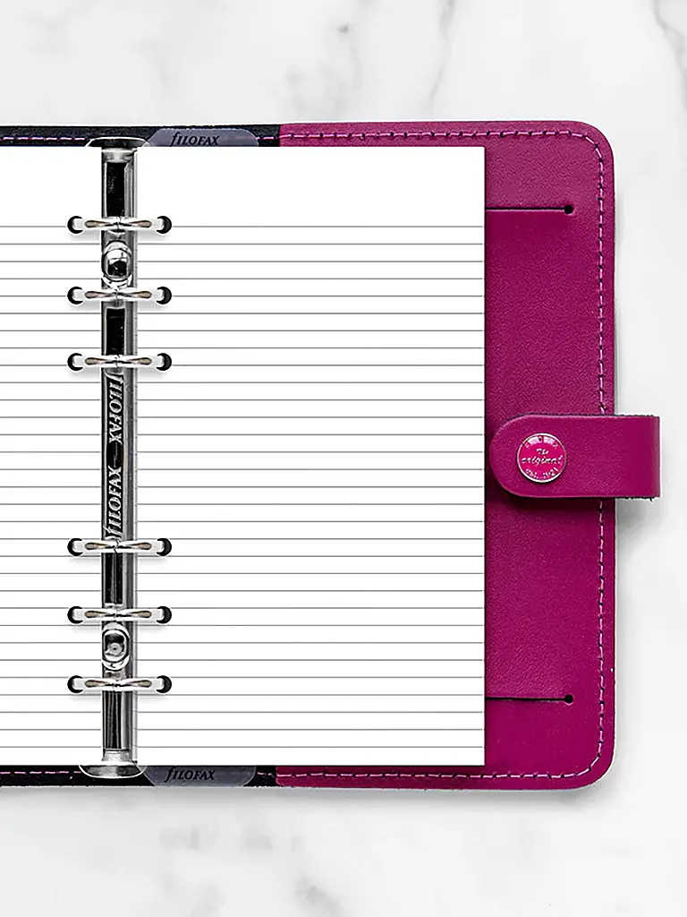 FILOFAX | Papier à notes blanc ligné - Personal | weiss