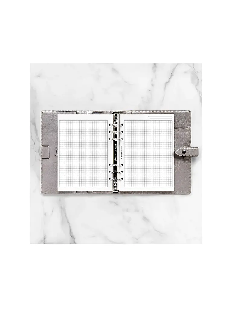 FILOFAX | Papier à notes blanc quadrillé - A5 | 