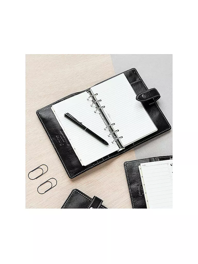 FILOFAX | Personal Organiser MALDEN Black | Noir