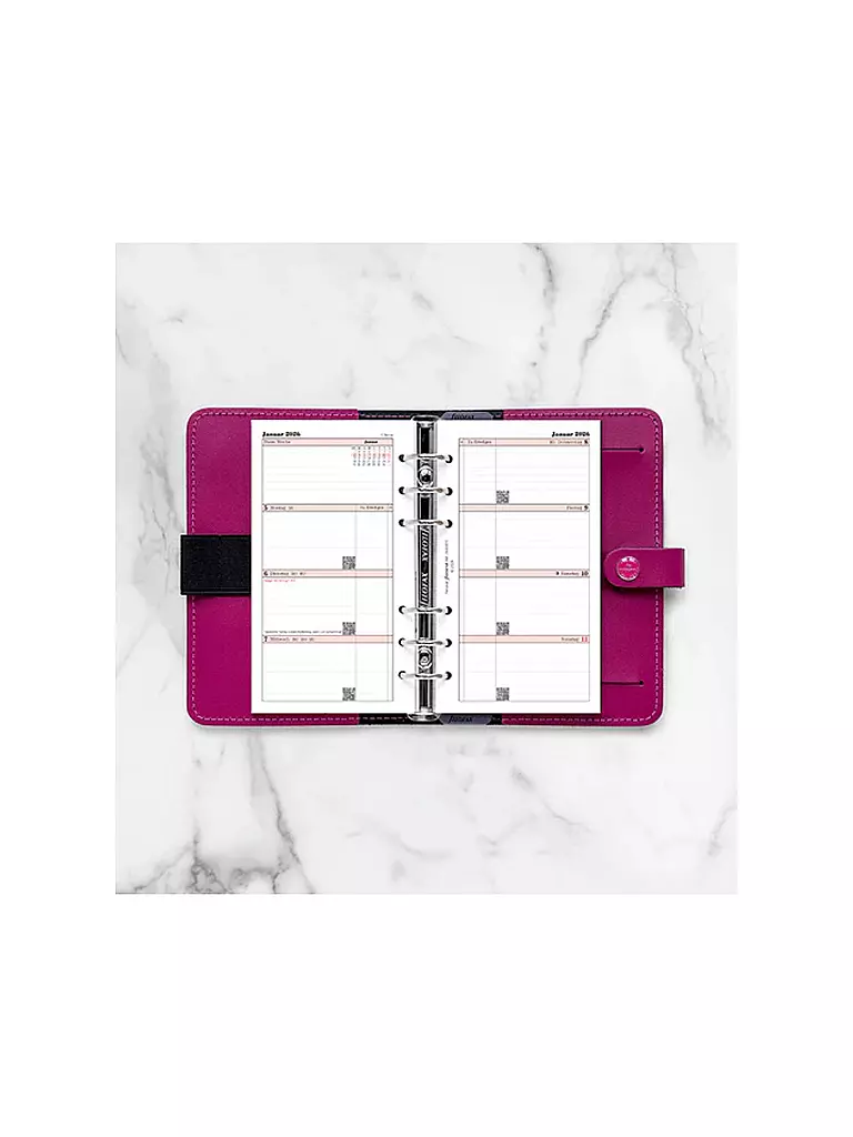 FILOFAX | Recharge d'agenda Semaine Allemand Personal 2026 | 