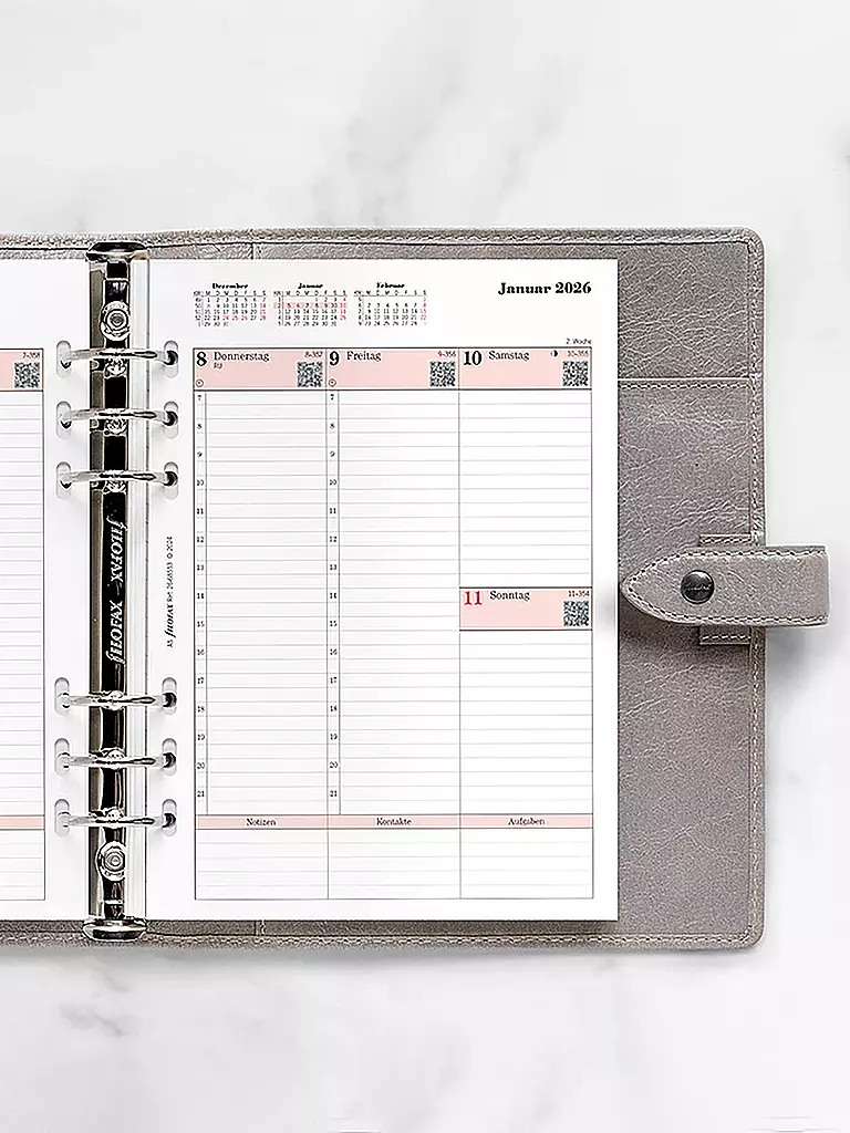 FILOFAX | Recharge d'agenda Semaine Professional allemand A5 2026 | 