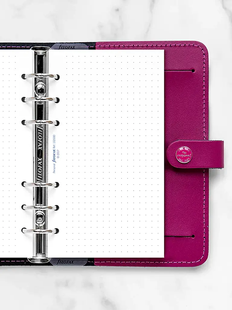 FILOFAX | Recharge Journal à Points A5 | weiss