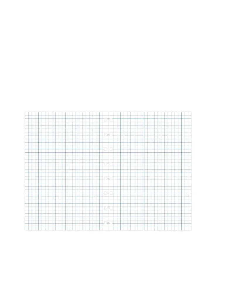 FILOFAX | Recharges quadrillées pour carnet Filofax A5 | 