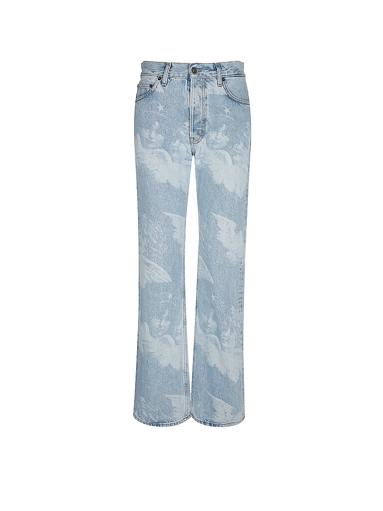 Jeans Coupe Droite bleu clair 28
