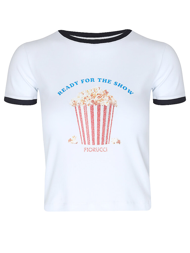 T-shirt Popcorn Imprimé BABY blanc XS