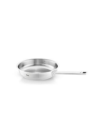 FISSLER | Sauteuse à bords droits avec Novogrill ORIGINAL PROFI COLLECTION 24cm/2l  Acier inoxydable /Mat