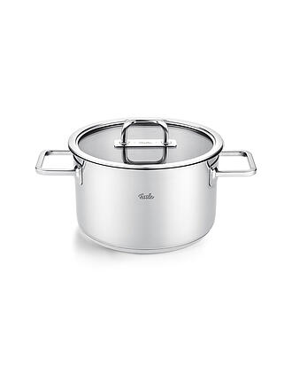 FISSLER | Casserole avec couvercle en verre VISEO PRO 20cm/3,6l Acier inoxydable