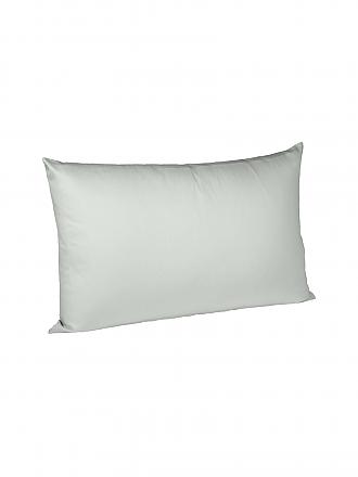 FLEURESSE | Housse de coussin en satin "Royal Uni" lot de 2 40x80cm (Argent)