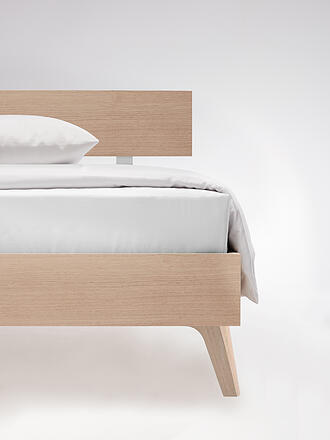 FLEURESSE | Drap-housse en satin Royal Uni 90x200cm Blanc