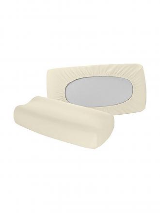 FLEURESSE | Taie d'oreiller en jersey "Vital Comfort" 40x60cm (Crème)