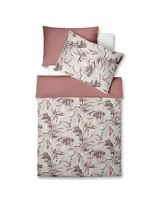 FLEURESSE | Linge de lit en satin 70x90cm/140x200cm MAROC Mauve