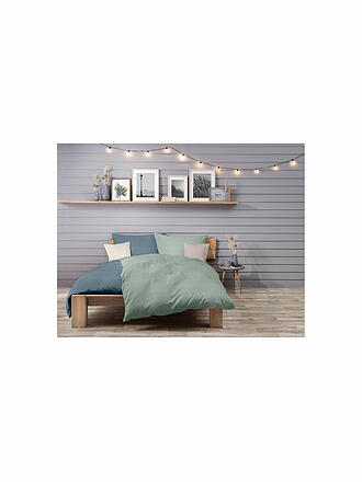 FLEURESSE | Linge de lit en mousseline CAPRI 70x90cm/140x200cm Denim