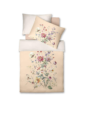 FLEURESSE | Linge de lit en satin BED ART 70x90cm/140x200cm Pêche