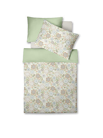 FLEURESSE | Linge de lit en satin MODERN GARDEN 70x90cm / 140x220cm Desert Flower