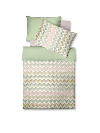 FLEURESSE | Linge de lit en satin MODERN LIFE 70x90cm / 140x200cm Rosemary