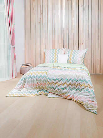 FLEURESSE | Linge de lit en satin MODERN LIFE 70x90cm / 140x200cm Rosemary