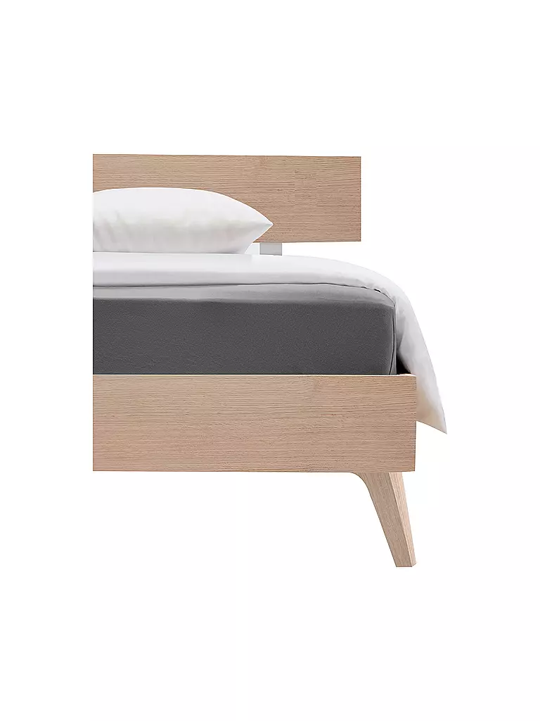 FLEURESSE | Drap-housse en jersey 100x200cm Gris | grau