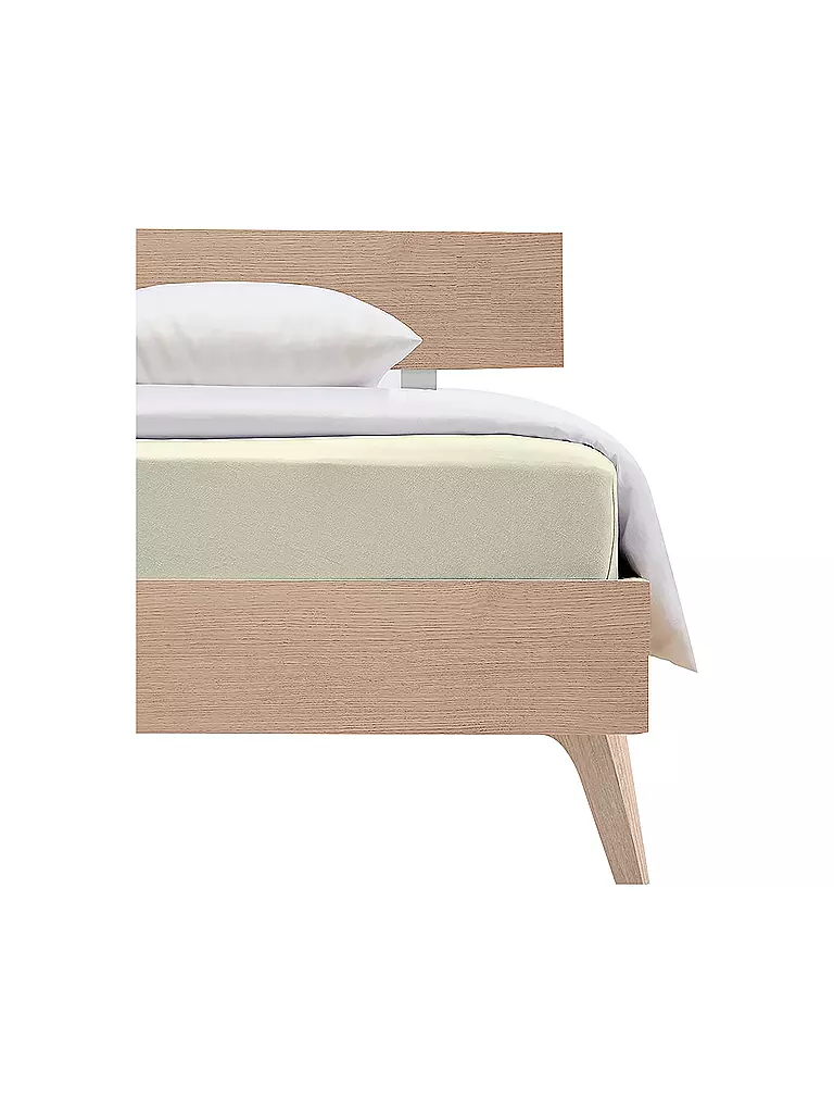 FLEURESSE | Drap-housse en jersey S-Jersey 130x200cm Crème | beige