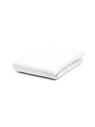 FLEURESSE | Drap-housse en satin Royal Uni 180x200cm Blanc | Blanc