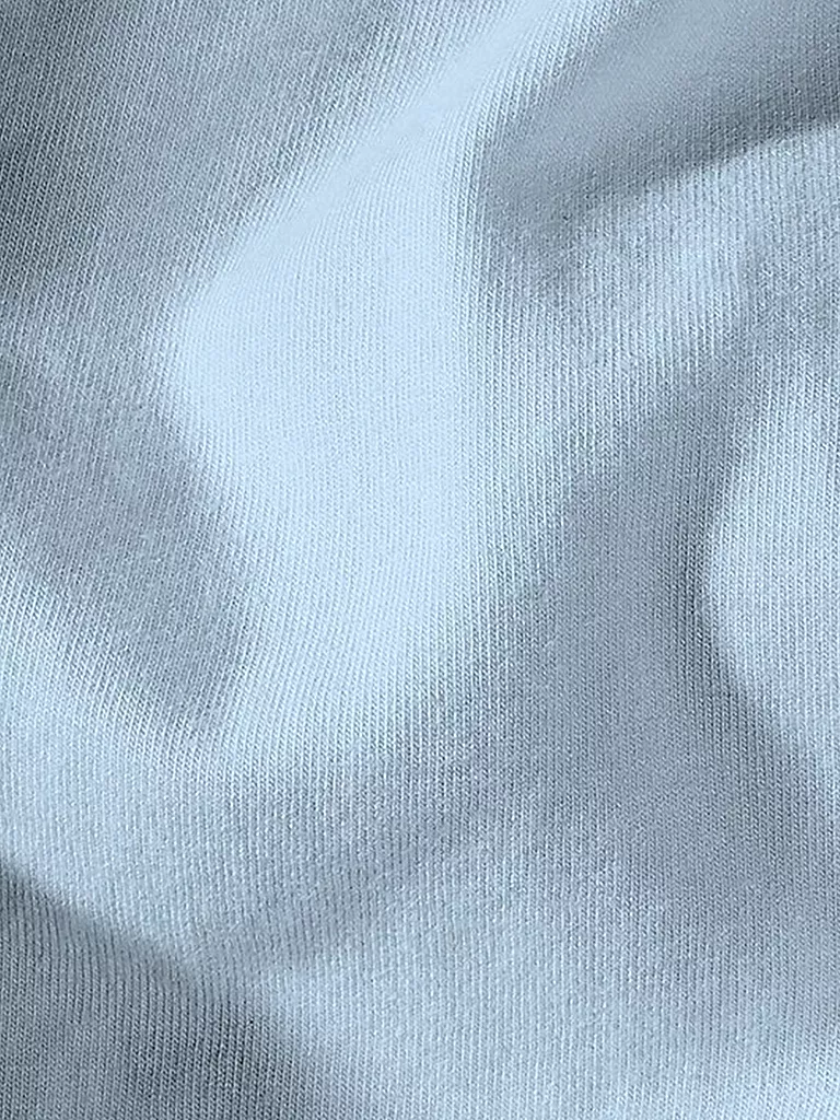 FLEURESSE | Drap-housse en satin Royal Uni 90x200cm Bleu clair | hellblau
