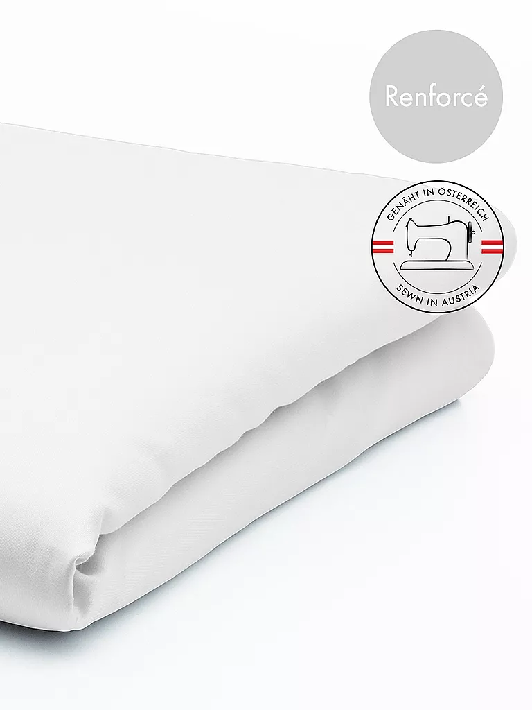 FLEURESSE | Drap-housse Renforcé Monika 180x200cm Blanc | weiss
