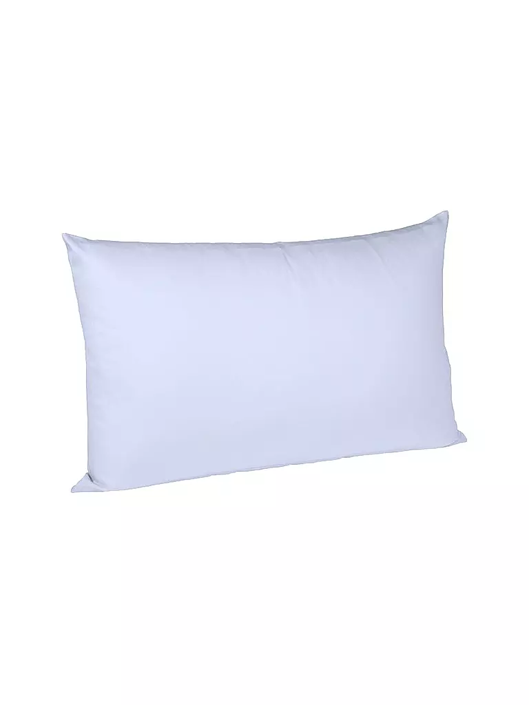 FLEURESSE | Housse d'oreiller en satin "Royal Uni" lot de 2 70x90cm (Bleu clair) | hellblau
