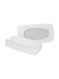 FLEURESSE | Taie d'oreiller en jersey "Vital Comfort" 40x60cm (Crème) | Blanc