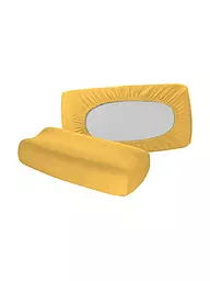 FLEURESSE | Taie d'oreiller en jersey "Vital Comfort" 40x60cm (Crème) | Jaune
