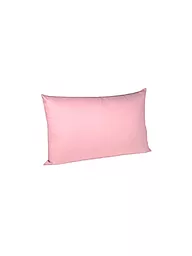 FLEURESSE | Taie d'oreiller en satin Royal Uni 2x 40x60cm Sable | Rose