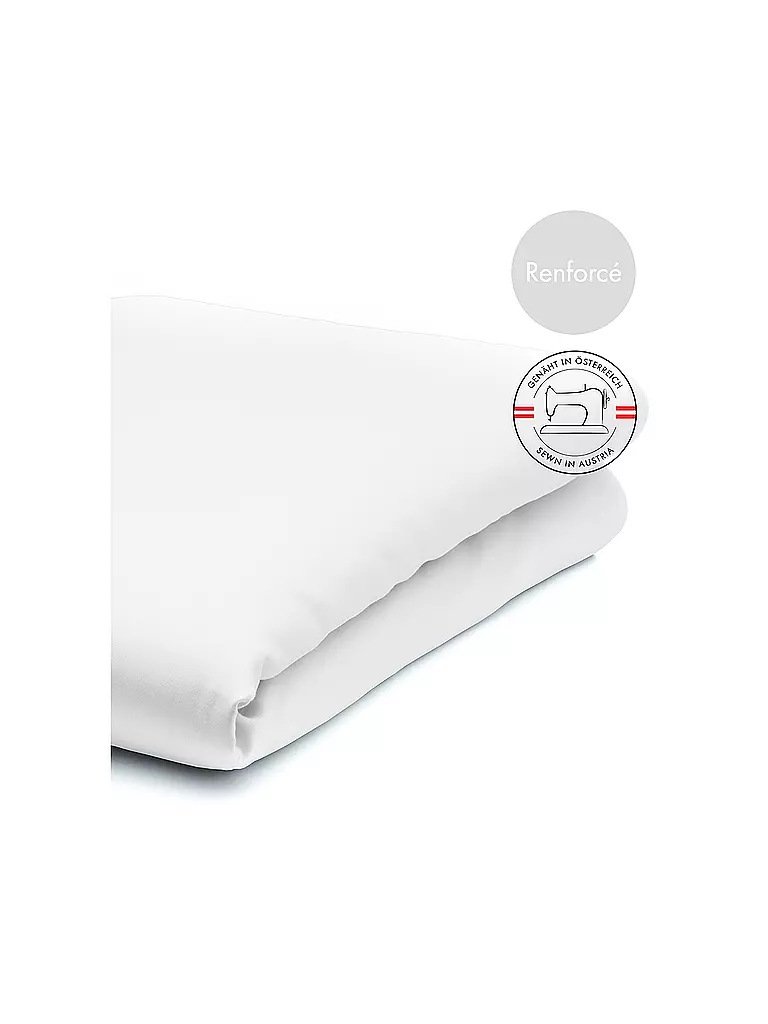 FLEURESSE | Leintuch MONIKA 160x250cm Blanc | weiss
