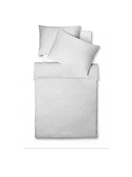 FLEURESSE | Linge de lit en damas "Opal" 70x90cm/140x220cm | Blanc