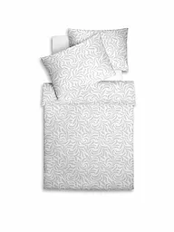 FLEURESSE | Linge de lit en damas Opal 70x90cm / 140x200cm | Blanc