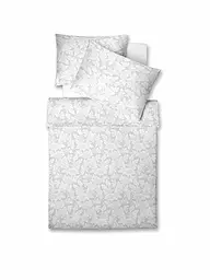 FLEURESSE | Linge de lit en damas Opal 70x90cm / 140x200cm | Blanc