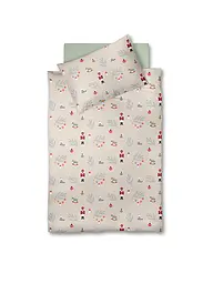 FLEURESSE | Linge de lit en flanelle 70x90cm/140x200cm ASPEN Sand | Beige