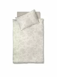 FLEURESSE | Linge de lit en flanelle 70x90cm/140x200cm Lech Mandel | Beige
