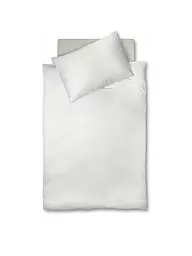 FLEURESSE | Linge de lit en métis "Provence" 70x90cm/140x200cm | Crème