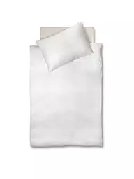 FLEURESSE | Linge de lit en mousseline CAPRI 70x90cm/140x200cm | Blanc