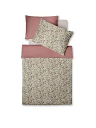 FLEURESSE | Linge de lit en satin 2x 70x90cm/200x200cm MODERN GARDEN B Misty Rose | Baie