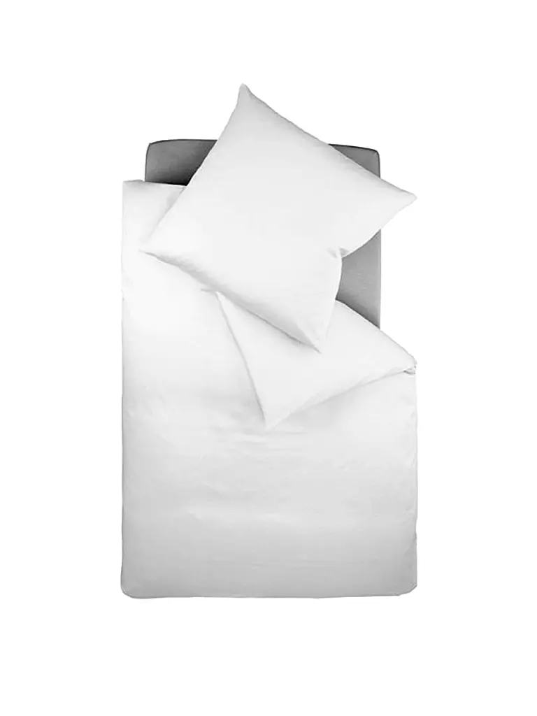 FLEURESSE | Linge de lit en satin 70x90cm/140x200cm Royal Argent | silber