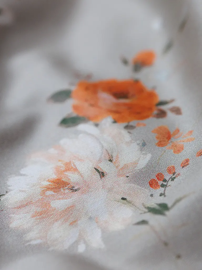 FLEURESSE | Linge de lit en satin 70x90cm/140x200cm STOCKHOLM Misty Rose | 