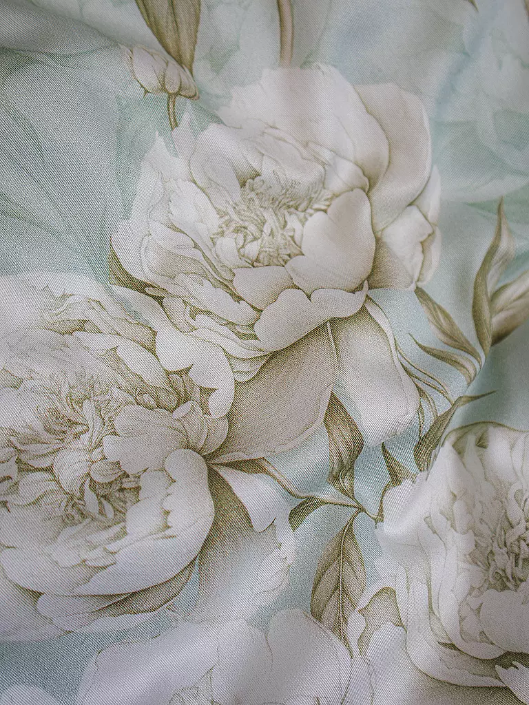 FLEURESSE | Linge de lit en satin BED ART 70x90cm/140x200cm Honeydew | Vert clair